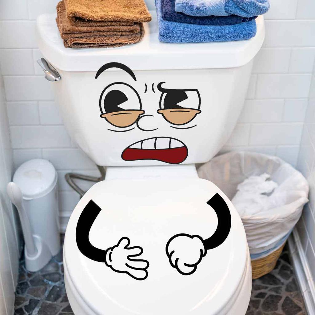 Ms9028-Yj Fun Expression Wall Sticker Refrigerator Sticker Background Room Bedroom Decorative Wall Sticker Large Quantity Can Be Negotiated