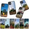 for Samsung Galaxy S25 S24 S22 S23 FE Ultra Plus A56 A05 A06 A15 A16 A55 S7 Edge Phone Cover Case Farms Vehicles Tractors Casing