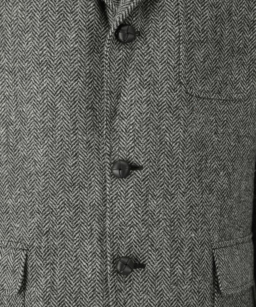 BROOKS BROTHERS Harris Tweed Sack Jacket (Grey) (Bbjsmmg401)