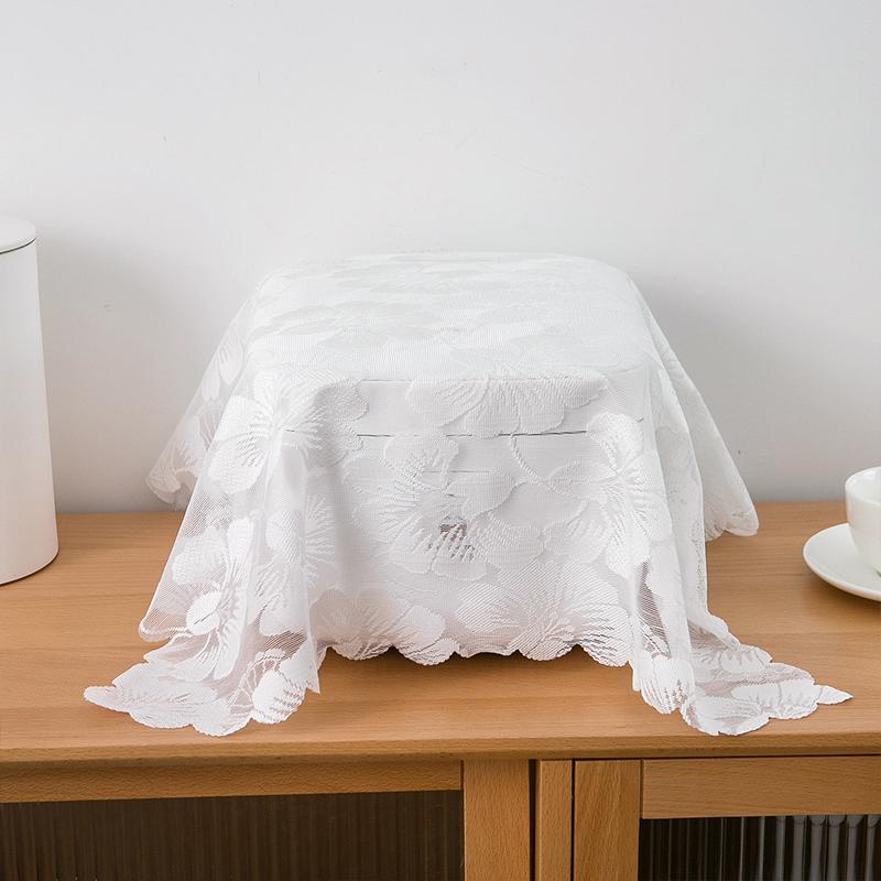 Universal Rice Cooker Dust Cover Air Fryer Cover Lace Rice Pot Cover Kitchen Electric Pressure Cooker Protector Dustproof Cover