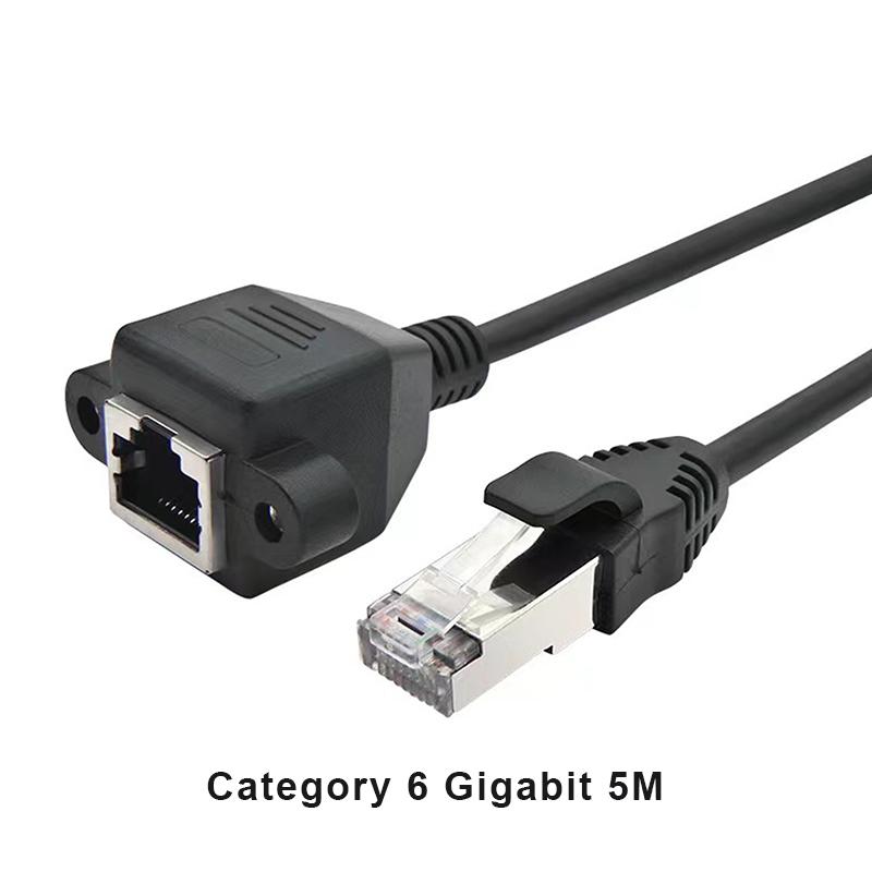 Cate5 Ethernet Cable Rj45 Up Down Left Right Angle Network Cable Patch Short Cord 0.3/0.5/0.6/1M