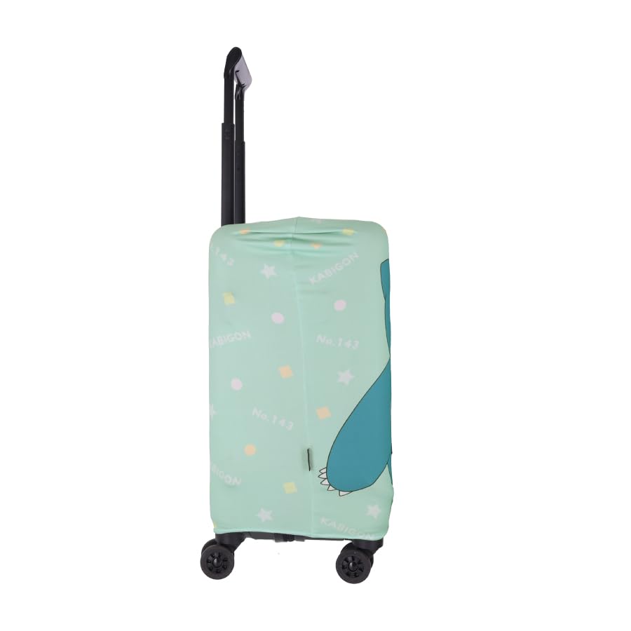 Suitcase Cover Gowell Suitcase Convenient Travel Goods Size Pokémon Cover, (Snorlax (Green), S)