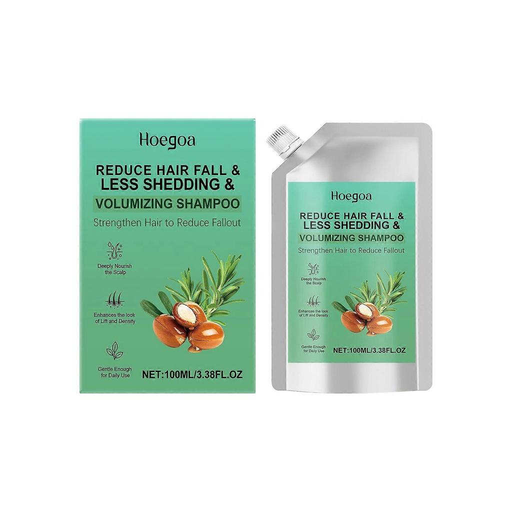 Limited time!!Hoegoa Voluminous Care Shampoo Cleanses And Softens Hair Strands. It Is Gentle For Daily Use, Giving Hair A Light And Fluffy Luster