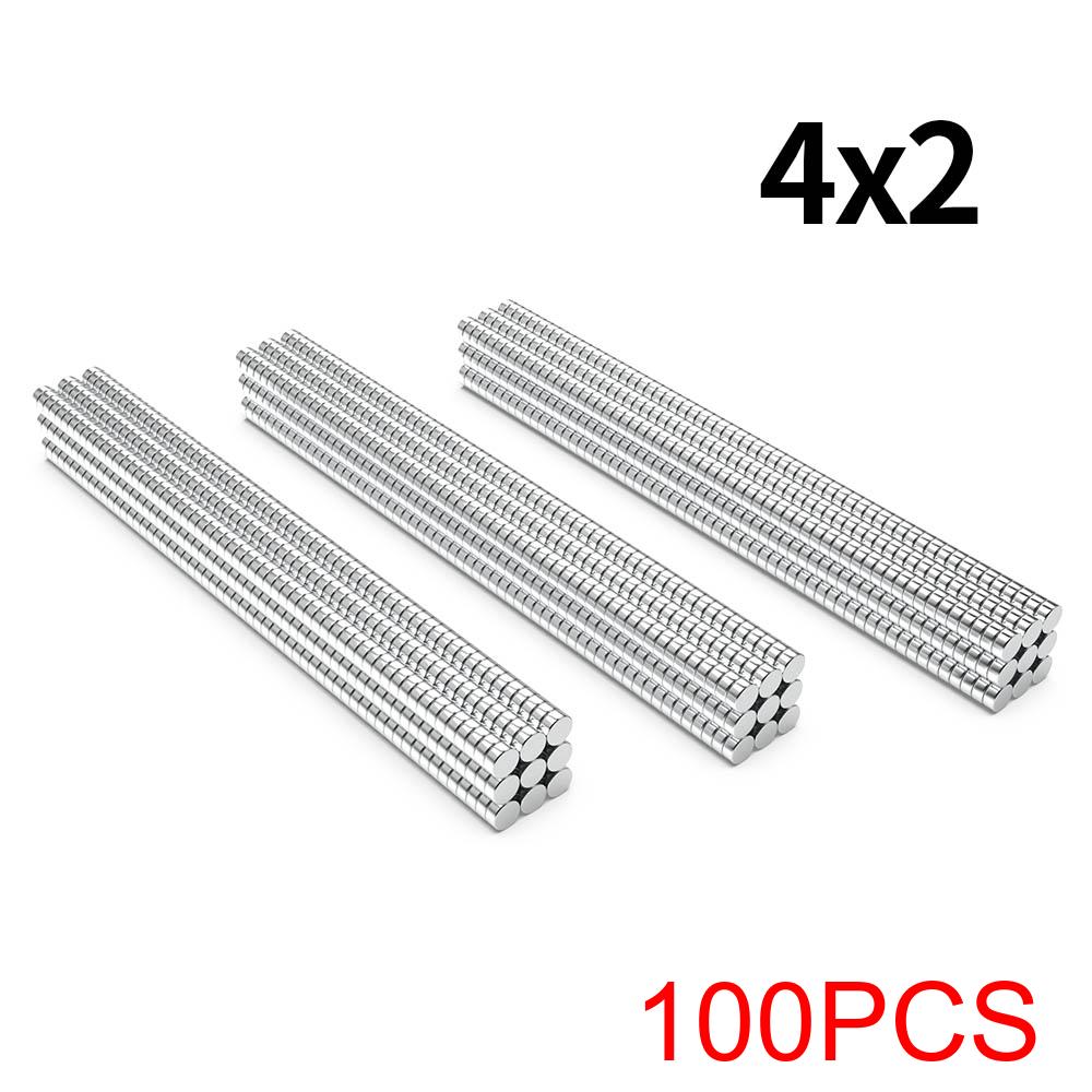 Super Strong Neodymium Magnet N35 NdfeB Permanent Magnetic imanes Round Powerful Magnets Refrigerator Magnet 4x1.5 4x2 5x1 6x2