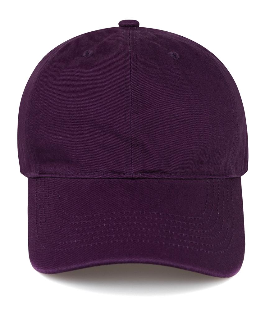 Chaebteo Casual Washing Ball Cap-Purple