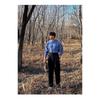 Men High Waist Double Pleated Loose Straight Non Iron Casual Suit Trousers