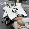 Waterproof Fleece-Lined Windshield Cover for Electric Bikes & Motorcycles - All-Season Windproof Quilt