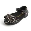 Girls' Princess Style Shoes Children's Dance Shoes with Rhinestones, Bowknot Performance Flats for Toddlers & Girls