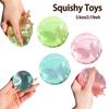Squishy hračky Modrá maltóza Antistresové senzorické Fidget hračky Měkká simulovaná průhledná modrá maltóza Pomalý odskok Dekompresní hračka