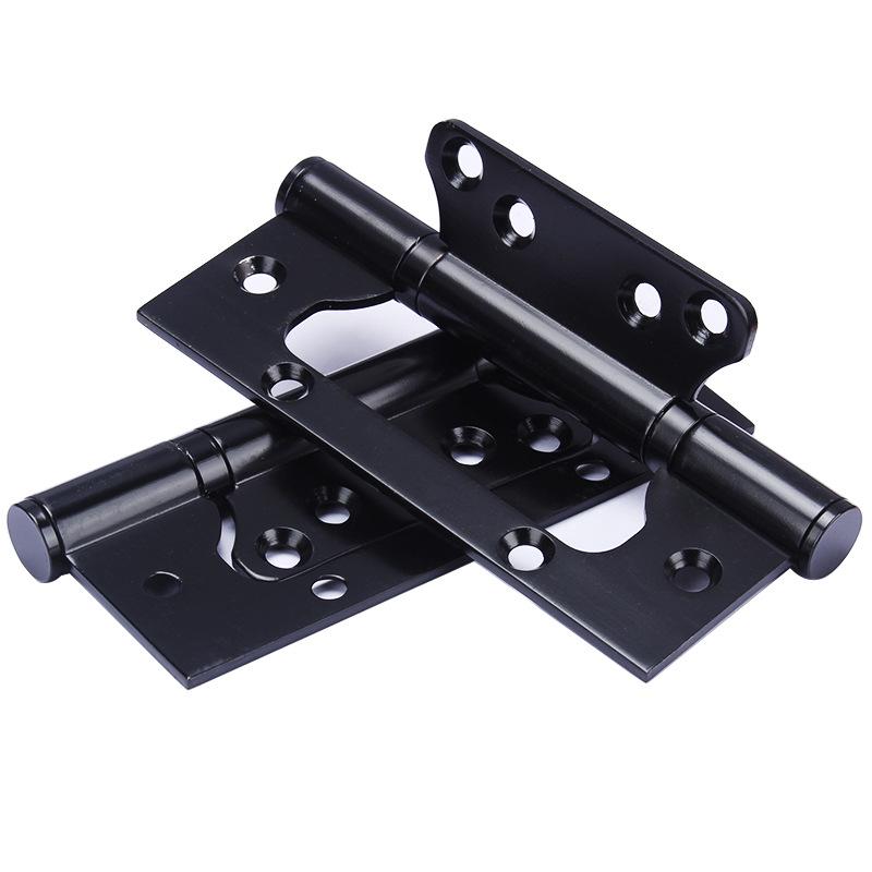 4-Inch Thickened 304 Stainless Steel Mortise-Free Silent Bearing Door Hinge