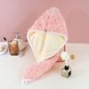 Super Absorbent Quick-Dry Double-Layer Hair Towel & Shower Cap for Women
