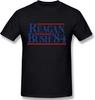 Reagan Bush '84 Summer Fashion Men's Basic Short Sleeve T-Shirt