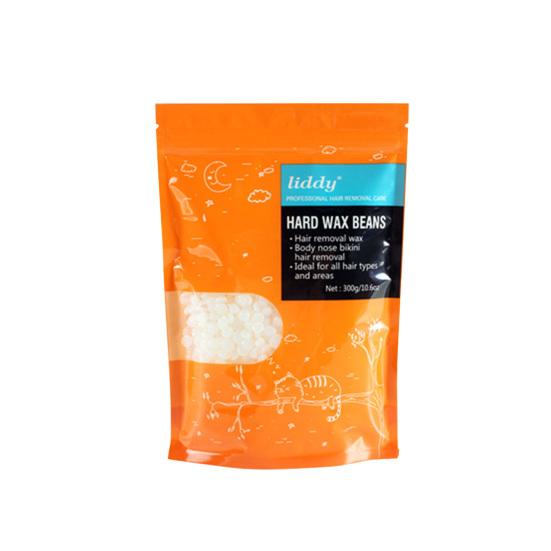 100g/300g/500g Paper-Free Hair Wax Beans Removing Transparent Fragrant Quick Melting Waxing Beans for Unisex