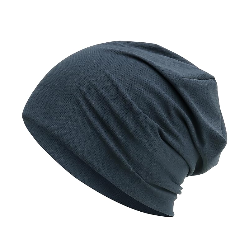 

[Duoyeree] knit hat For spring, summer, and autumn [cooling material/sweat-absorbing and quick-drying] Thin breathable I can t get stuffy medical hat