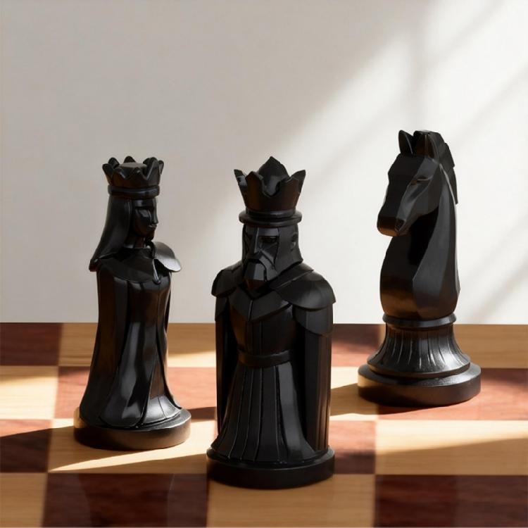 Multipurpose Chess Piece Moulds For Artistic Creation Including Chocolate Candle And Plasters Educational And Fun