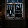 Holiday Window Display 2Pcs Halloween Horror Clings, 80x120cm Spooky Ghost Skeleton Haunted House Decorations Decal Stickers for Glass, Party Sign in