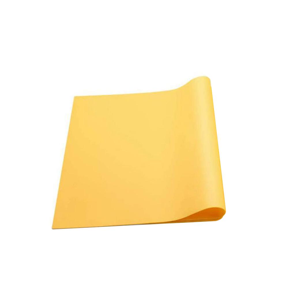 Placemat Portable Foldable Nonslip Heats-insulated Solid Color Household Student Children Place Mat Pad Accessories