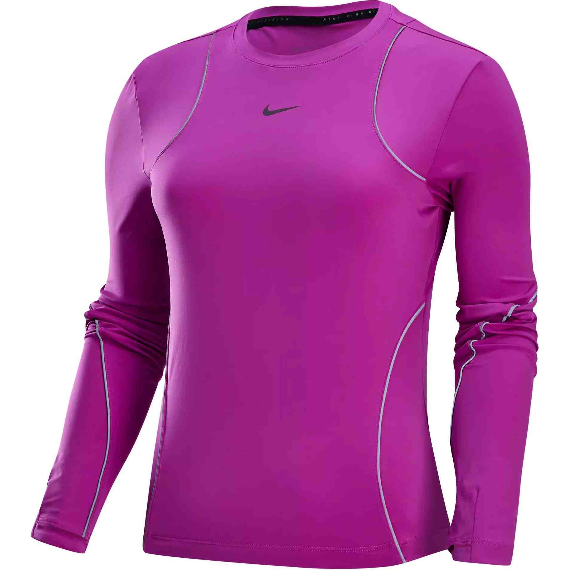Nike Dri Fit Running T Shirt Women s Purple FV6419-518 S（155/80A）