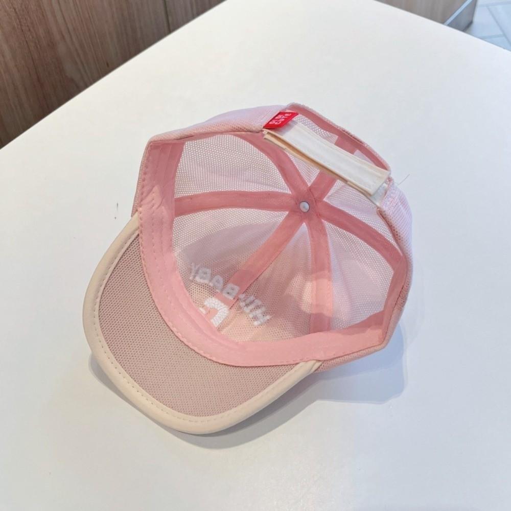 Korean Children Peaked Hat Letter C Sports Visot Cap Fashion Baby Baseball Cap  1-6y