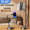 2-in-1 Dual Machine Position Moblie Phone Holder 360° Rotation Phone Tablet Holder Live Streaming Photography Stand For iPad