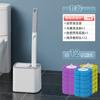Wall-Mounted Disposable Toilet Brush Set