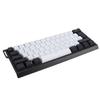 Wired Keyboard 60 Percent 61 Keys RGB Backlit Mechanical Feel Portable Computer Keyboard for Gaming Work