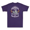 Some Grandpas Play Bingo Real Grandpas Ride Motorcycles On Back Unisexs Tshirt