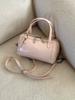 Retro Oil Wax Leather Handbags for Women 2026 New Commuting Mini Cylindrical Bags Simple Shopping Letter Crossbody Bag