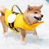 M-Modern-Dog Life Jacket Pet Vest Dog Swimsuit Big Dog Collar Harness Pet Dog Swimming Summer Swimwear Clothes Cute Bee Pet