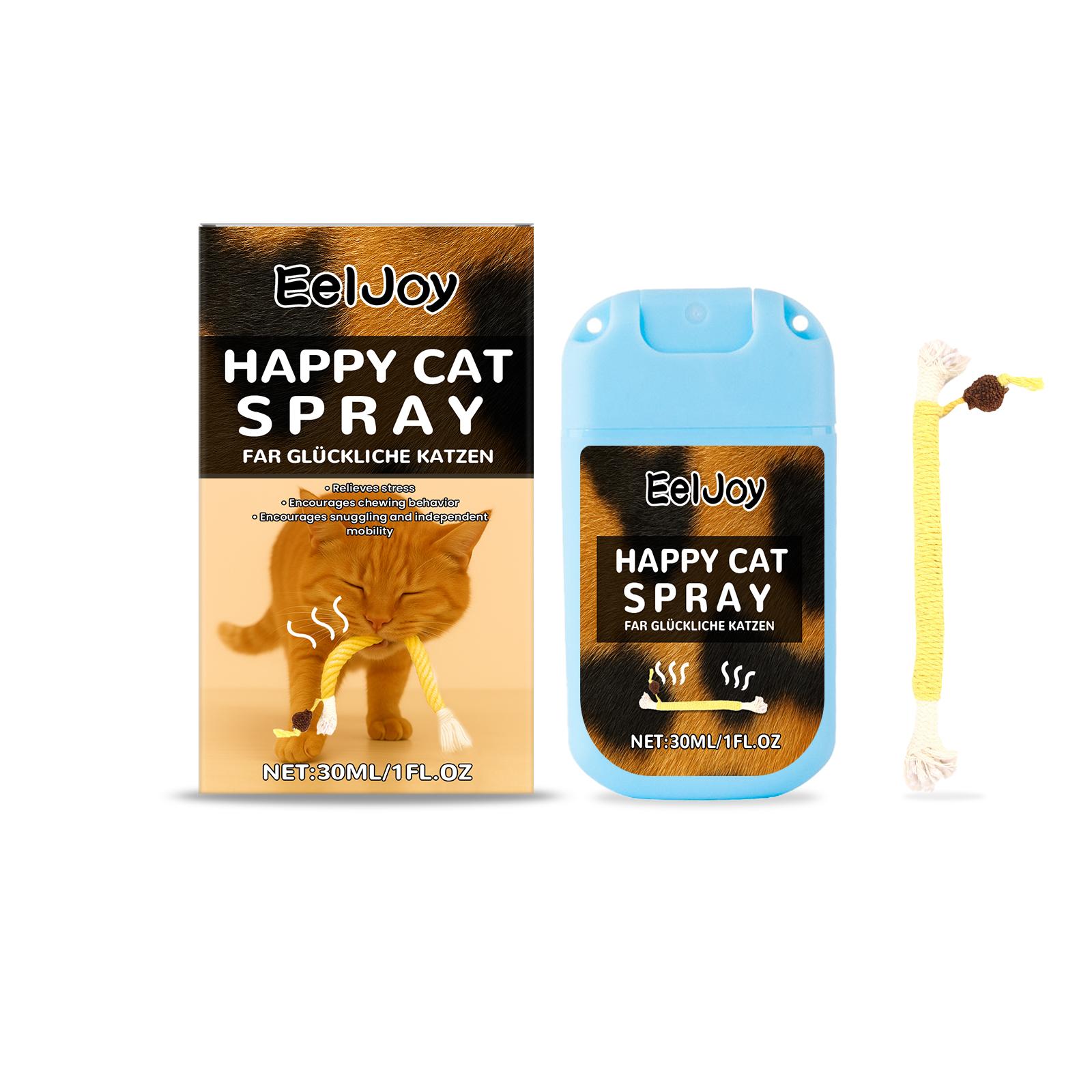 

EelJoy Catnip Spray for Cats Long Lasting Scent Includes Biting Rope Encourages Playfulness and Exercise Pet Activity Spray 1 Set