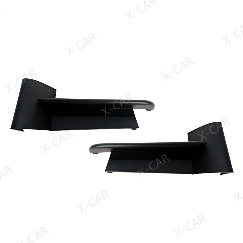 2PCS Front Bumper Lower Grille Cover Trim Decorative Strip For BMW 7 Series E65 E66 735i 735Li 745i 745Li 760i 760Li 2002-2005