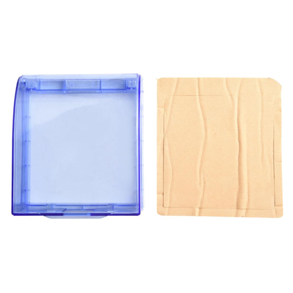 Home Safety 10.5 X 11.8 X 4.5 Cm Waterproof Wall Switch Long-term Use Strong Adhesion Vapour-proof ABS Material