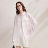 Zhaojun 2026 Spring/Summer Ramie Lapel Long-Sleeve Shirt