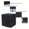 Air Conditioner Outer Unit Cover Outdoor Central External Vent Full Cover Dustproof Heavy Duty Outdoor Furniture Cover Black