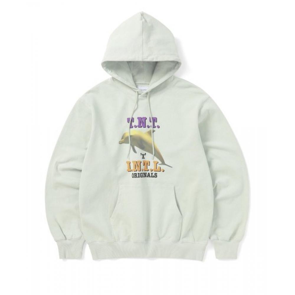 Thisisneverthat Dolphin Hoodie Pale Mint S