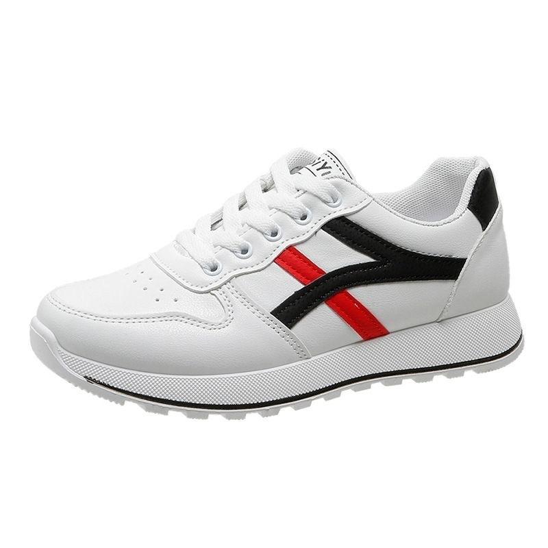 Women's Shoes Autumn and Winter German Training Little White Shoes Versatile Niche Thin-soled Sports Students Board Shoes Women Forrest Gump Casual B