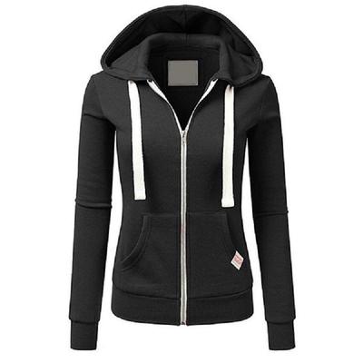 2023 Women's Zip-Up Hoodie Sweatshirt with Pockets