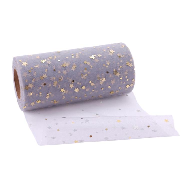 DIY Sequin Tulle Hair Bows Handmade Materials Fancy Color Romantic Decoration