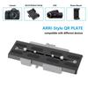 HDRIG 8" ARRI Dovetail Quick Release Base Plate for Sony/Canon Cameras 3935