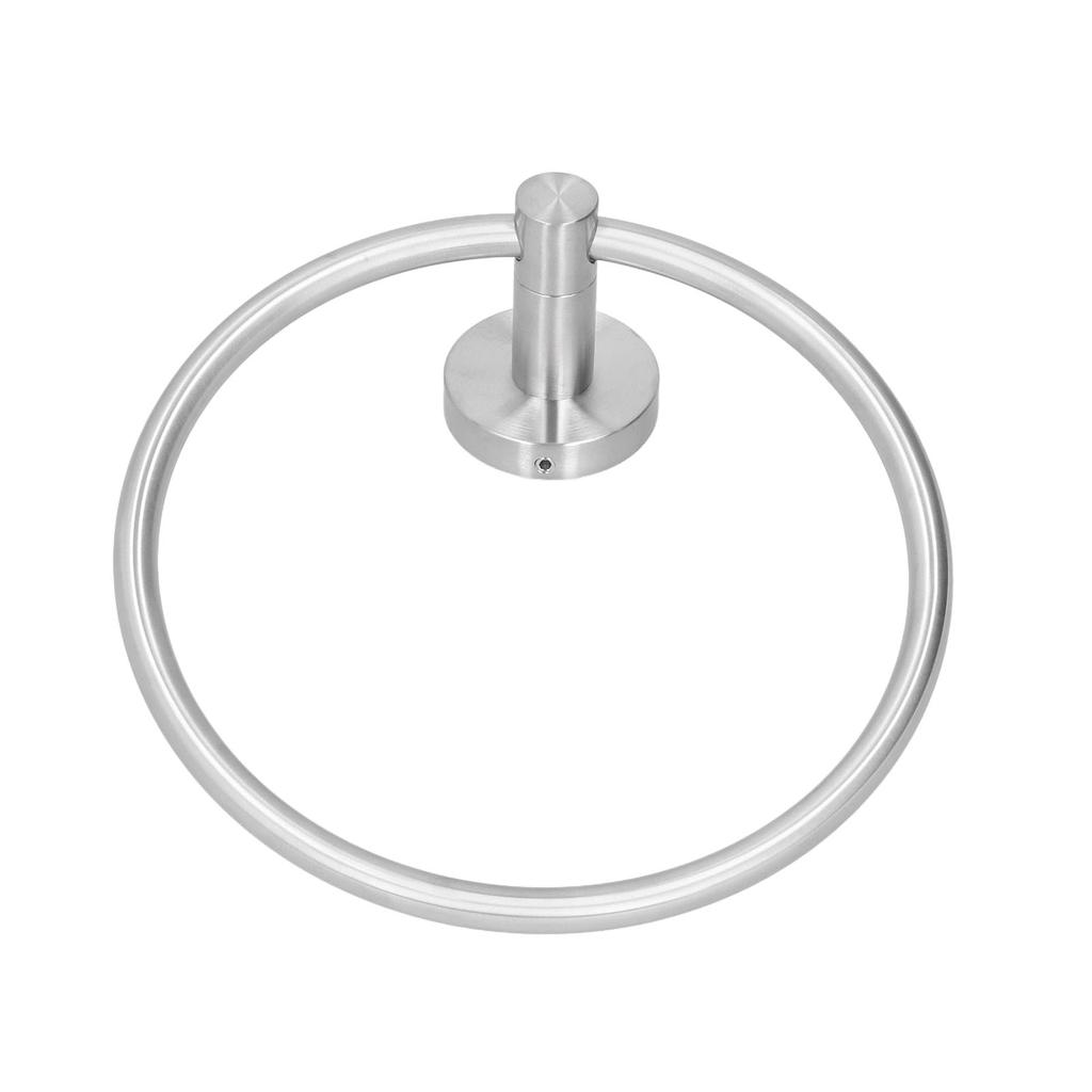 Handtuchring Modern Kreis Wandmontiert Edelstahl Badezimmer Handtuchhalter für Badezimmer