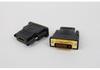 DVI to HDMI Adapter & Converter, 24+1 Bi-directional Transmission, DVI Male to HDMI Female