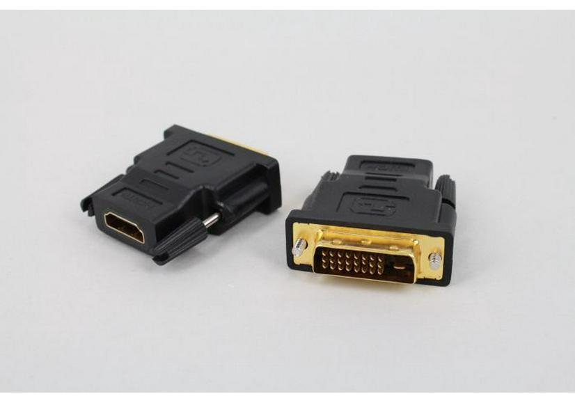 

DVI to HDMI Adapter & Converter, 24+1 Bi-directional Transmission, DVI Male to HDMI Female Standard