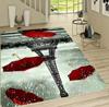 1pc Eiffel Tower Pattern Area Mat  IndoorOutdoor Comfortable Mat for Living Room, Kitchen, Home, Office, Laundry Room Carpets