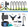 30-10m Garden Bluetooth Smart Single-channel Timer Irrigation Set Quick Connect 360° Adjust Adjustable Atomized Watering System