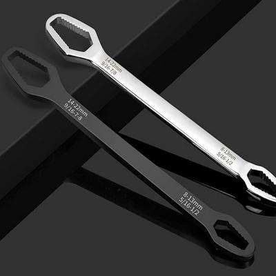 Two-Ended Special-Shaped Multi-Purpose Wrench Double-Ended Self-Tightening Adjustable Glasses Wrench