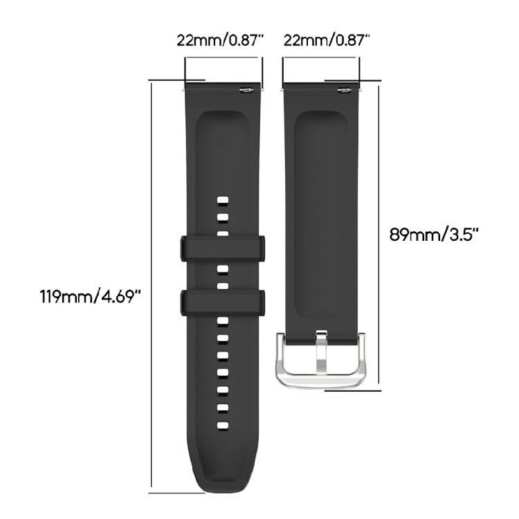 For GTR 4 Adjustable-Bracelet Smartwatch Band Sweatproof Breathable Silica Strap