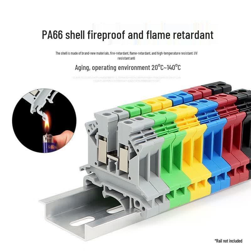 UK2.5B Rail-Mounted Terminal Block