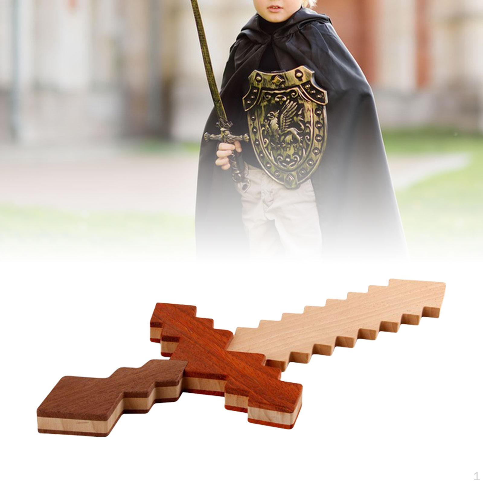 Деревянный меч ролевая игра Средневековье для мальчиков и девочек Дети Средневековье A B