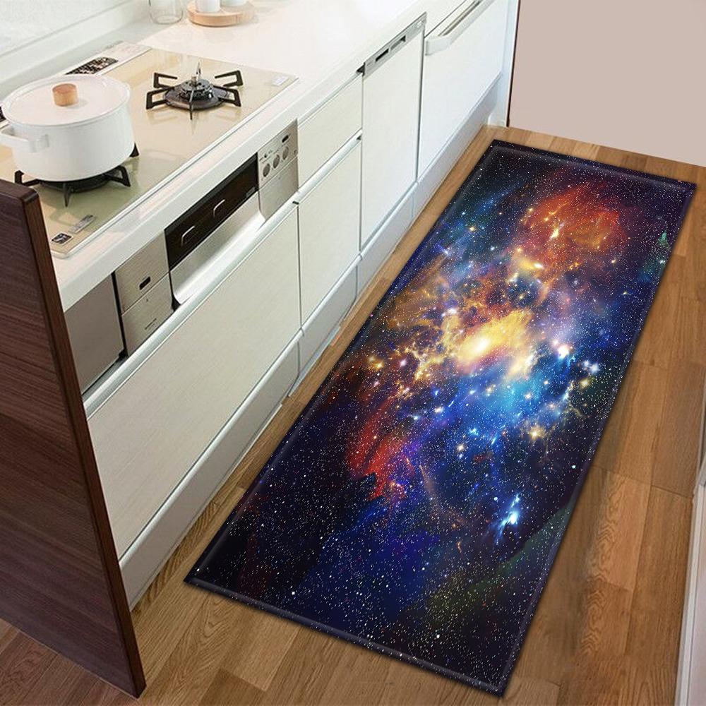 Kitchen Door Mat Bedroom Carpet Non-slip Floor Balcony Corridor Long Carpet Bedside Living Room Floor Mat
