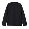 Splicing Round Neck Sweatshirt, Loose Long Sleeved T-Shirt Fashionable Top